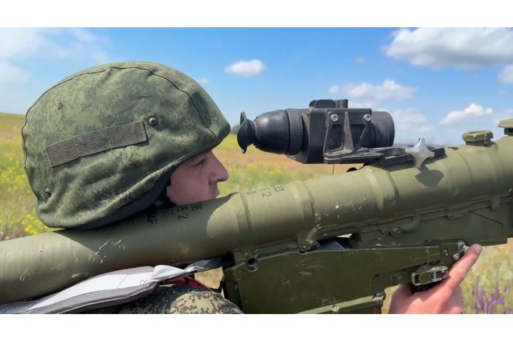 Военнослужащие расчетов ПВН и МОГ 35-й отдельной мотострелковой бригады группировки войск «Центр» уничтожают БПЛА ВСУ на Добропольском направлении СВО